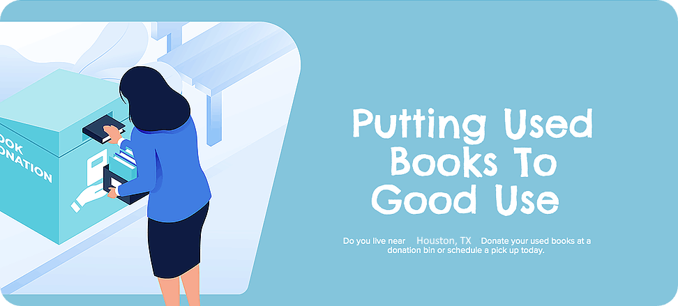 Putting Books to Good Use Around Houston, Tx